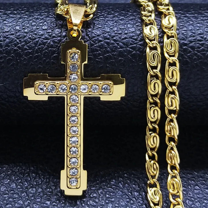 Colar-Crucifixo-Dourado
