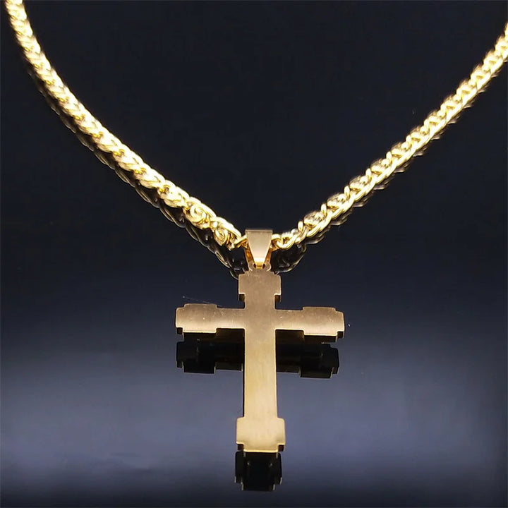Colar-Crucifixo-Dourado