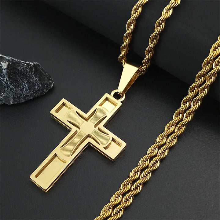 Colar-Crucifixo-Dourado