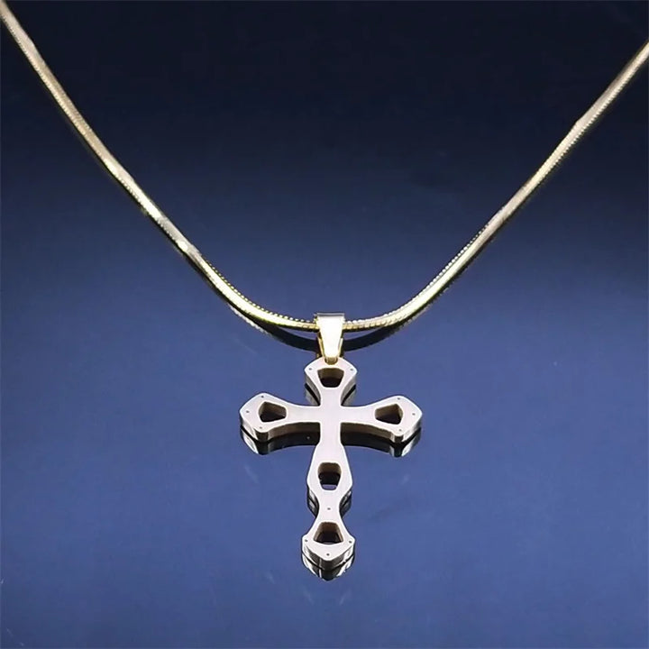 Colar-Crucifixo-Dourado