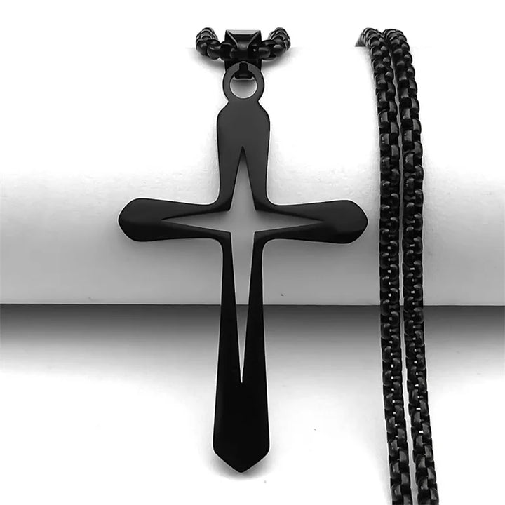 Colar-Crucifixo-Preto