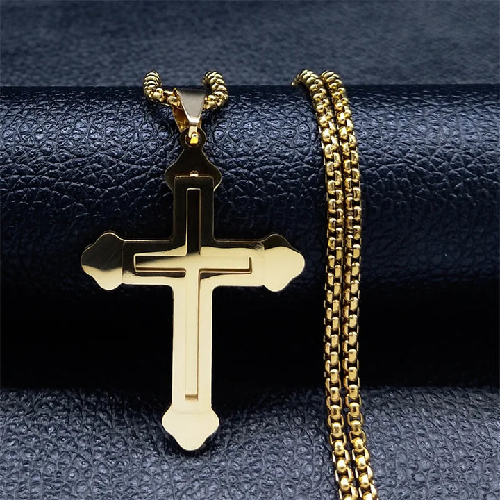 Colar-Crucifixo-Dourado